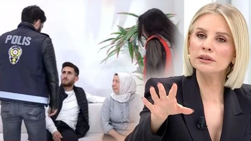 Canlı Yayında Gözaltı! Damatla Kaçan Kayınvalide Üç Aylık Hamile Çıktı