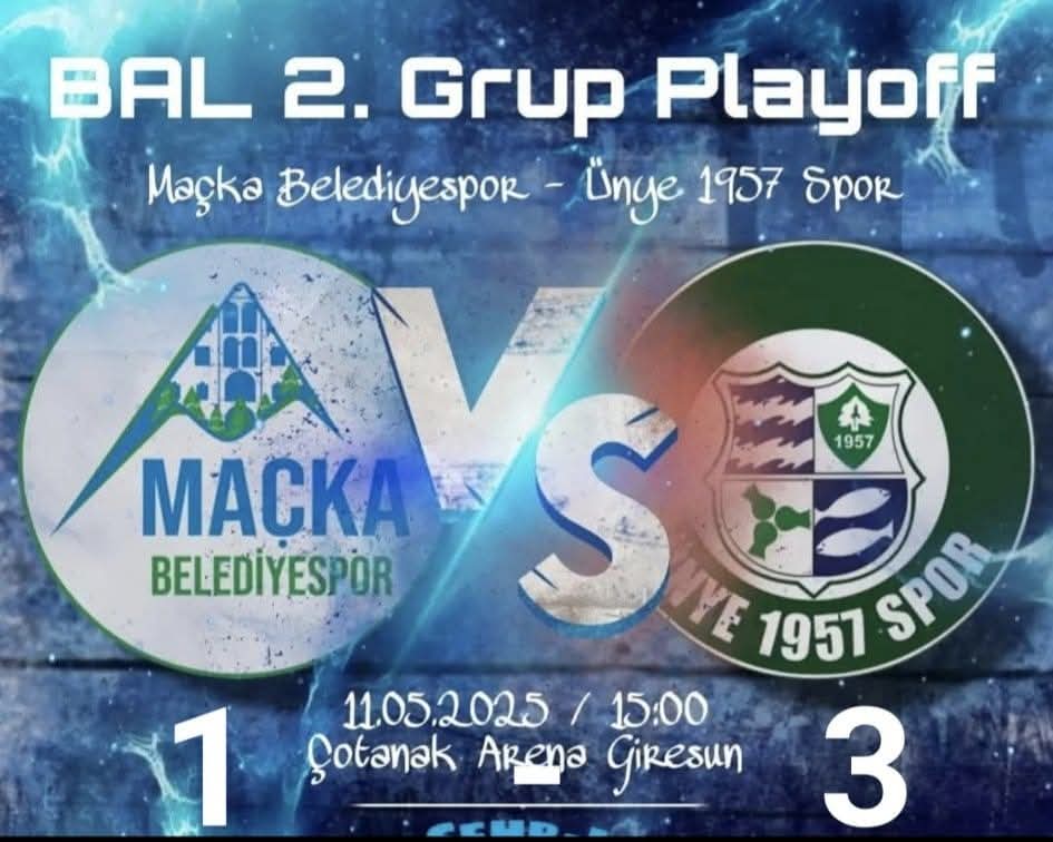 Ünye 1957 Spor Şampiyonluk Yolunda İlk Maçını 3-1 Kazandı