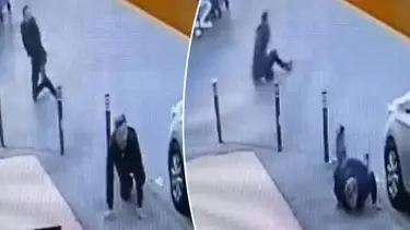 Ümraniye'de Motosikletli Saldırı Kamerada! Araçtan İnince Kurşun Yağmuruna Tutuldu
