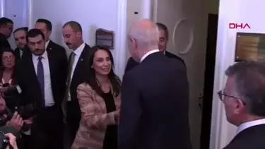 TBMM Başkanı Numan Kurtulmuş'tan DEM Parti'ye Ziyaret