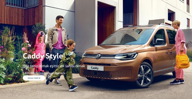 Volkswagen Caddy 2025 Fiyatı ve Faizsiz Kredi Desteğiyle Dikkat Çekiyor
