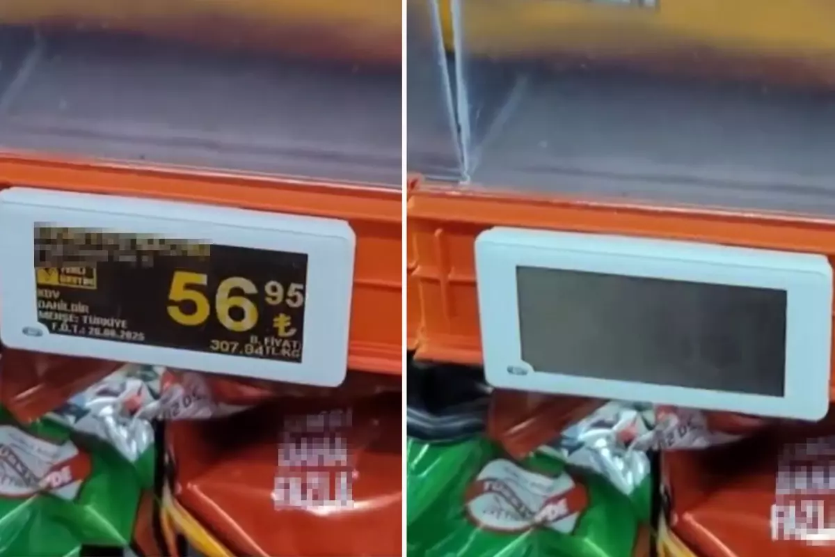 Zincir Marketlerde “Elektronik Etiket” Dönemi Başladı: Fiyatlar Anlık Değişiyor