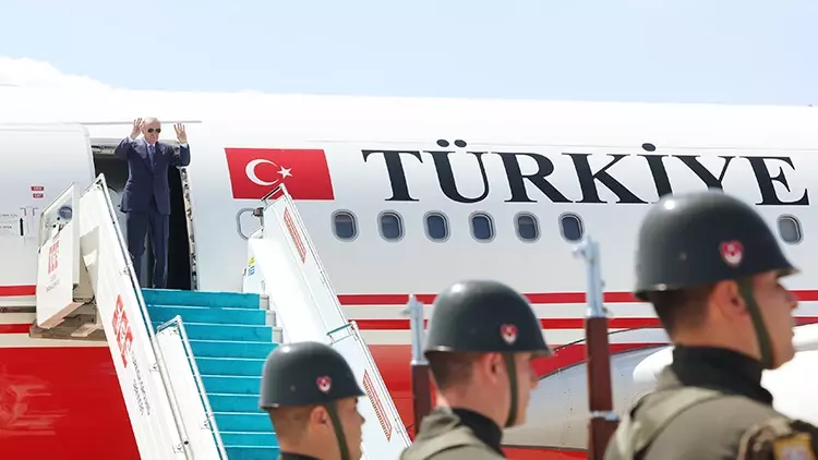 Cumhurbaşkanı Erdoğan, KKTC’de 20 Temmuz Törenlerine Katılmak Üzere Lefkoşa’ya Gitti