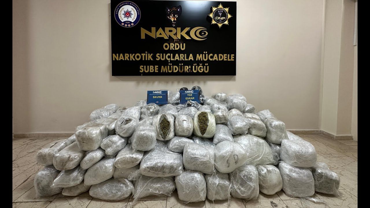 Ordu’nun da Aralarında Olduğu 73 İlde Uyuşturucu Operasyonu: Bin 695 Şüpheli Yakalandı