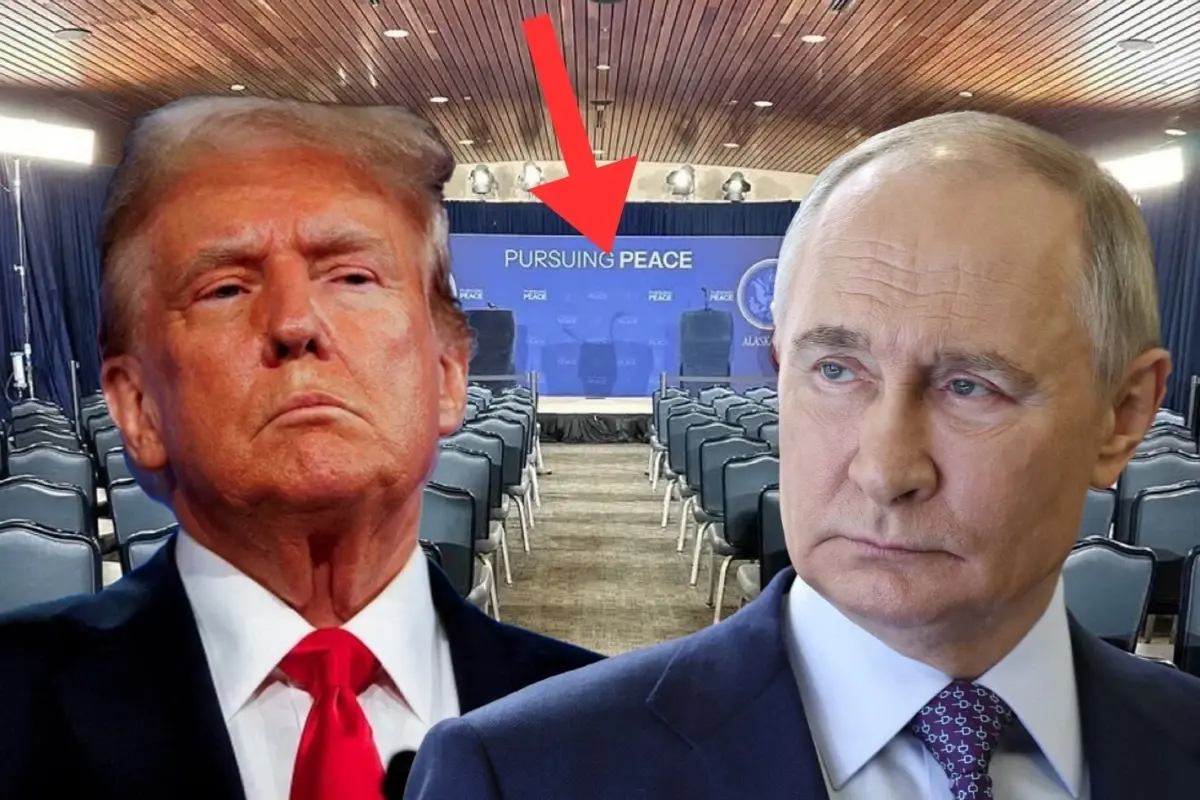 Trump ile Putin Görüşmesi Öncesi Odadan İlk Kare