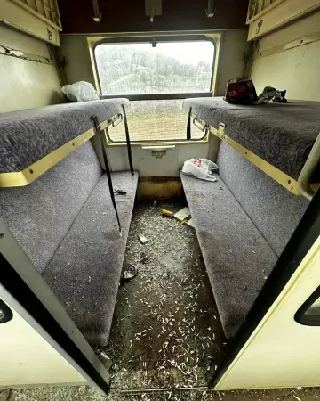 Perşembe Yaylası’ndaki Tren Vagonları Bakımsızlık Nedeniyle Çürümeye Terk Edildi
