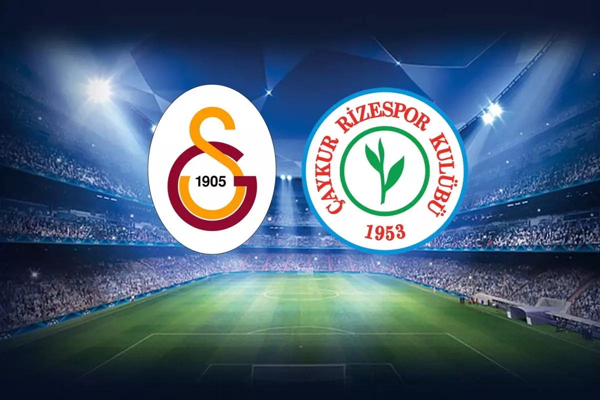 Galatasaray 3-1 Çaykur Rizespor: Taraftarın Yüzü Güldü, Goller Ardı Ardına Geldi