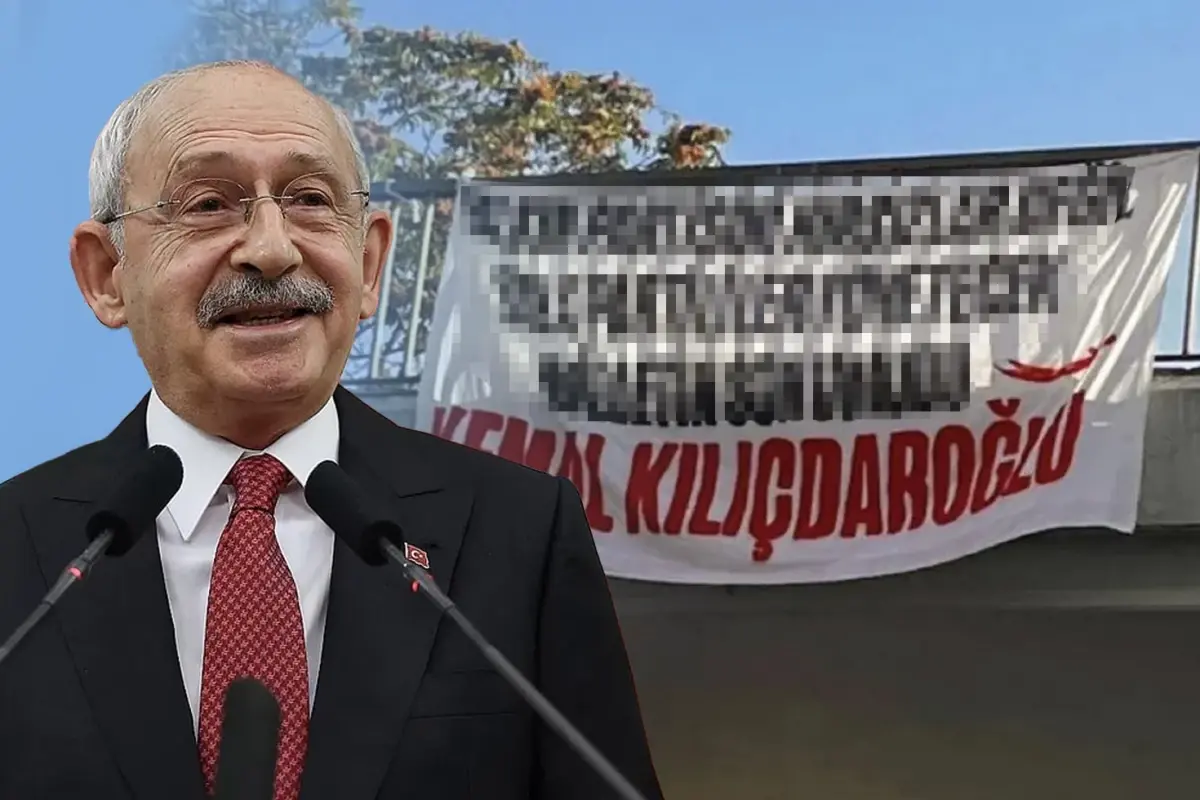 CHP Kadıköy Mitingi Öncesi Kılıçdaroğlu Pankartı Tartışma Yarattı