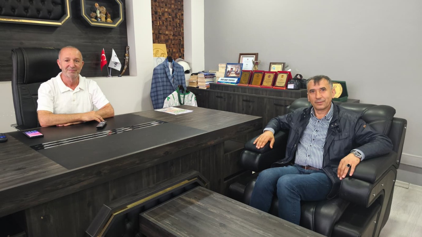İş İnsanı Muharrem Üstün’den Alp Medya Ajans’a Ziyaret