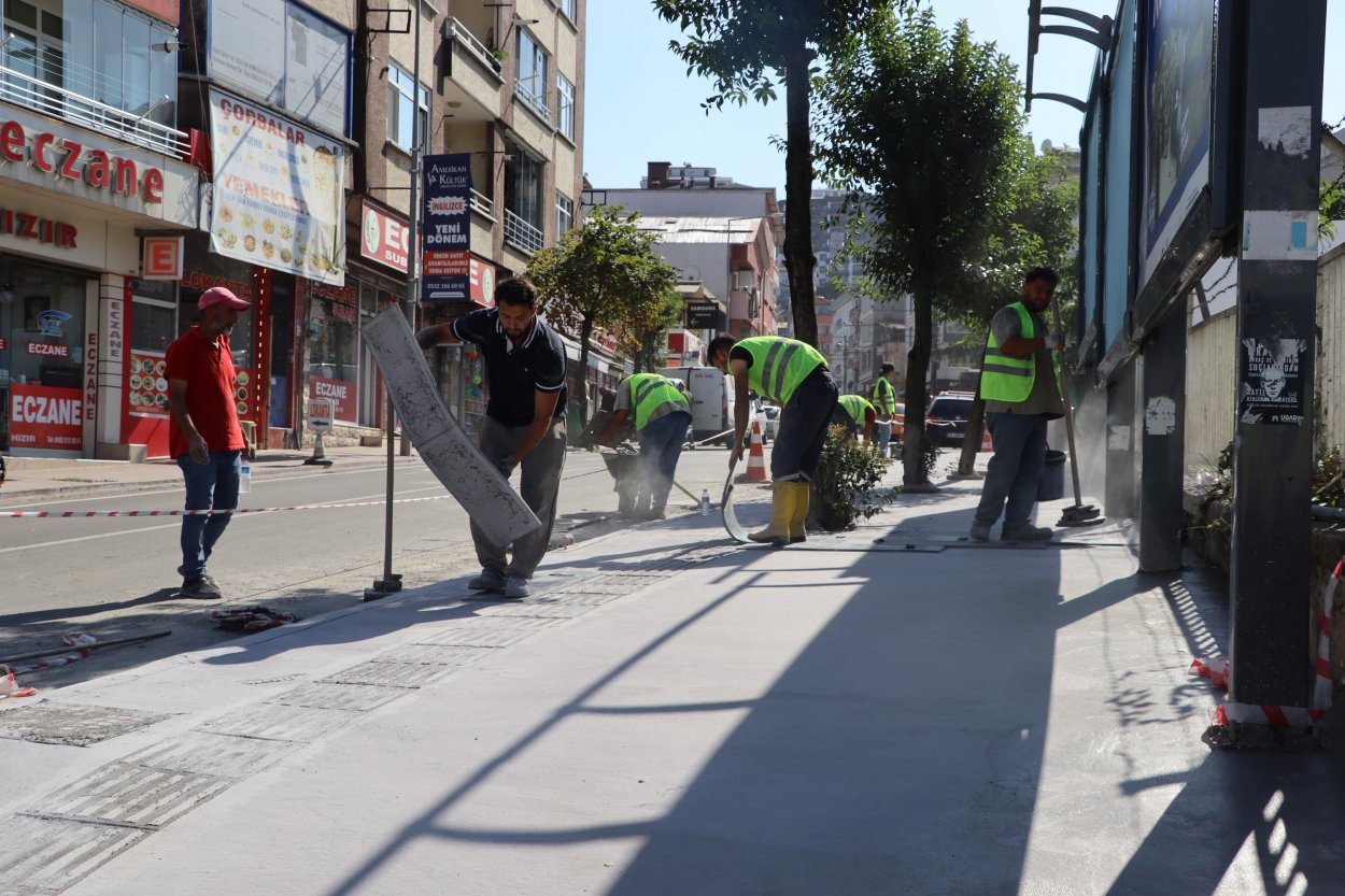 Ordu'da Subaşı ve Bucak Mahallelerini Birleştiren Cadde Yenilendi