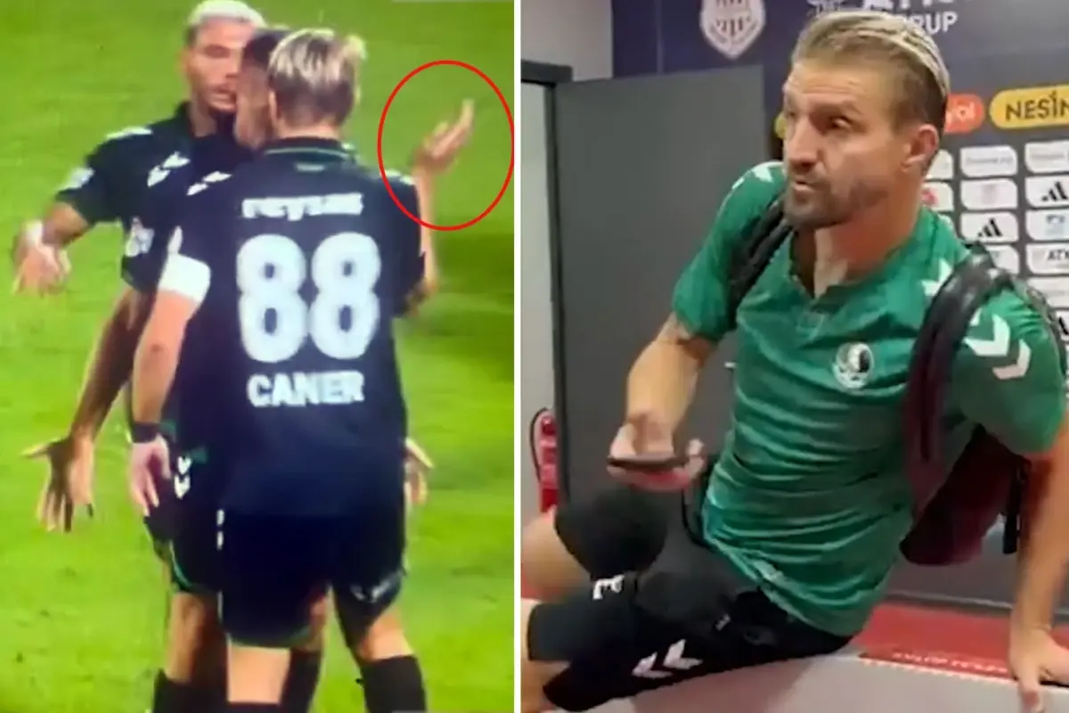 Caner Erkin'den Şok Hareket: Takım Arkadaşına Tokat, Özür Yerine Sessiz Kaçış!