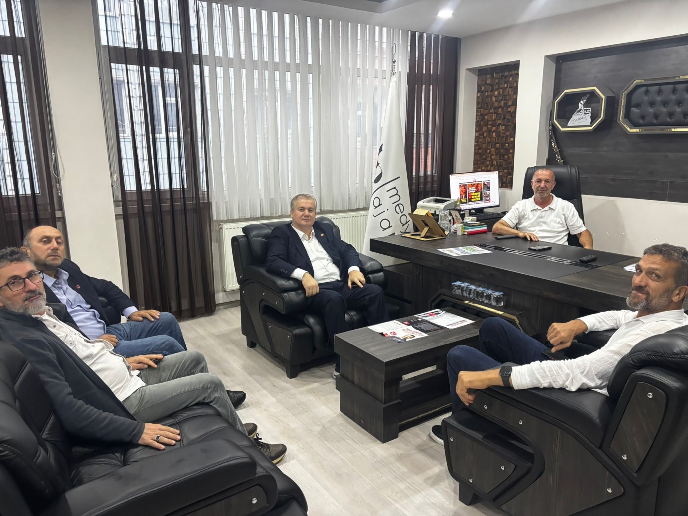 Saadet Partisi’nden Alp Medya’ya Ziyaret: “Şeffaf Türkiye’nin teminatı yerel basındır”
