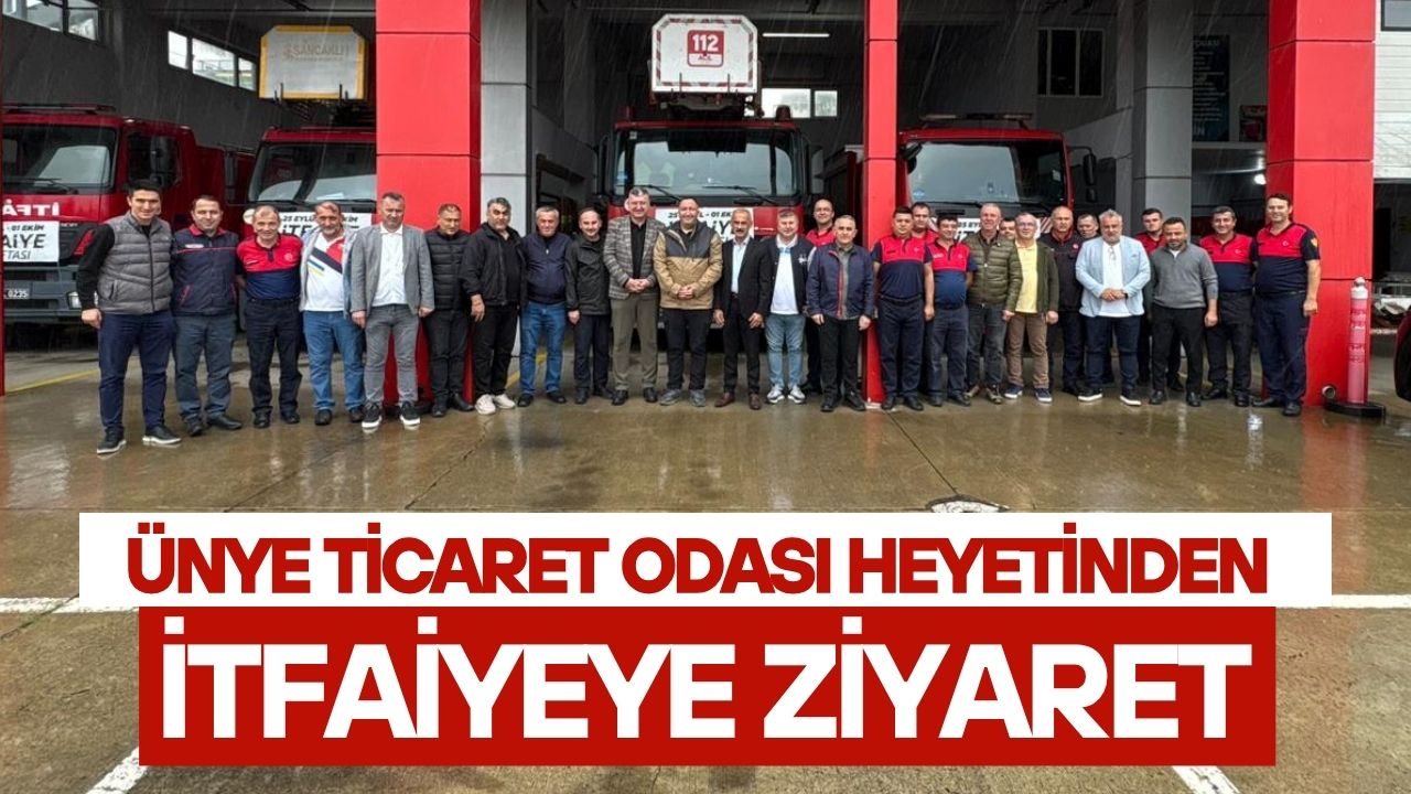 ÜTSO'dan İtfaiyeye: “Fedakârlığınız Takdire Şayan”