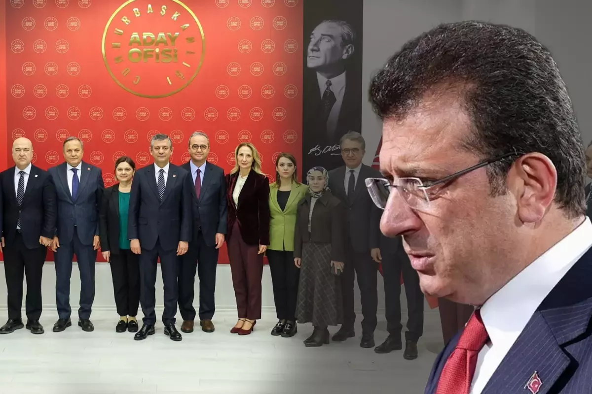 CHP’nin Adaylık Ofisinde Dikkat Çeken Değişiklik: İmamoğlu’nun Fotoğrafı Kaldırıldı