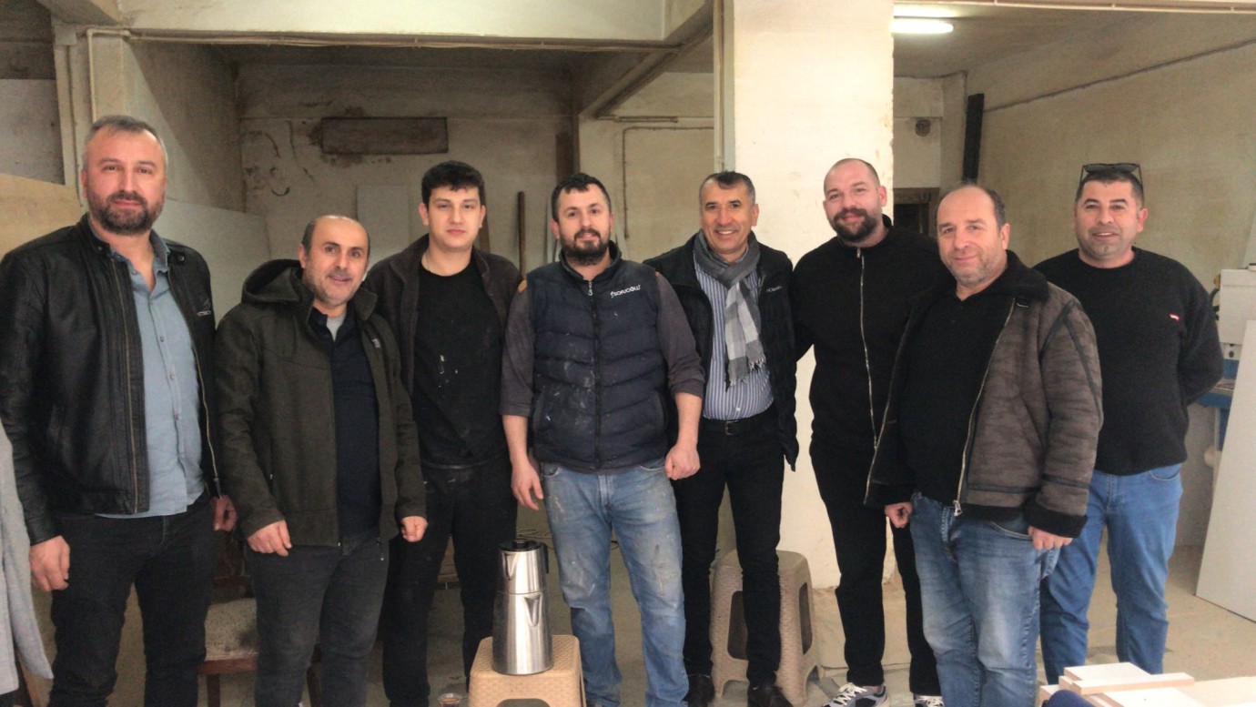 Ünye Esnaf Ve Sanatkârlar Odası Başkan Adayı Muharrem Üstün Fevzi Çakmak Mahallesi’nde Esnafa Kulak Verdi