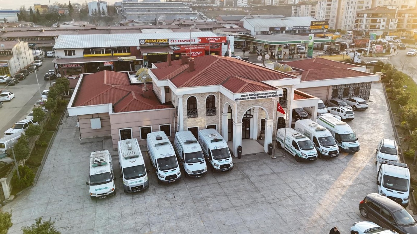 Ordu'da Cenaze Hizmetlerine 5 Yeni Araç Daha Katıldı