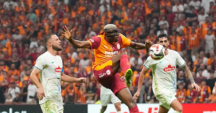Galatasaray, Rize Deplasmanında! Okan Buruk İlk 11'ini Açıkladı