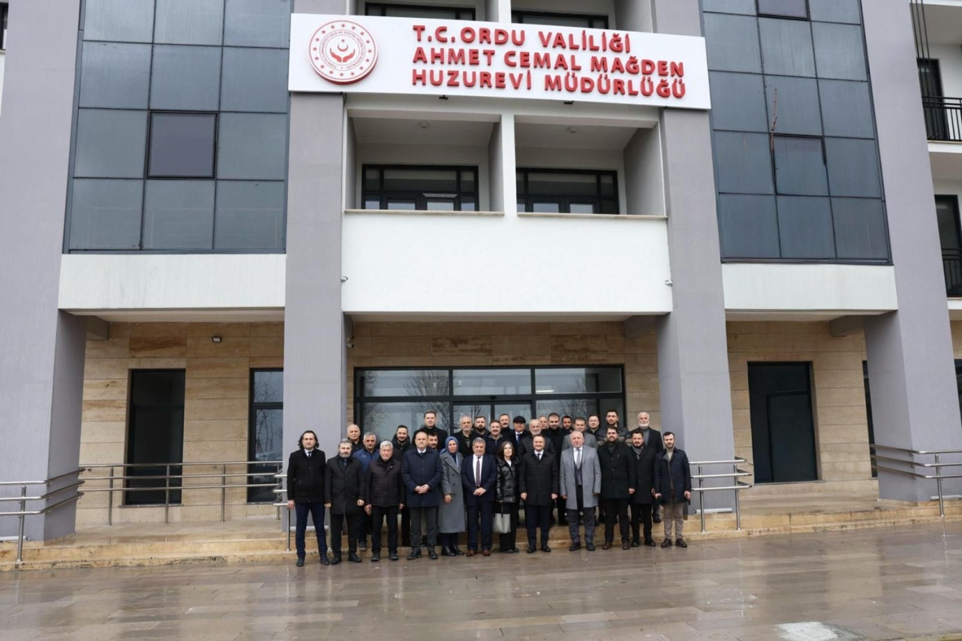 AK Parti’den Ordu’da Devam Eden Huzurevi Projesine Yerinde Ziyaret