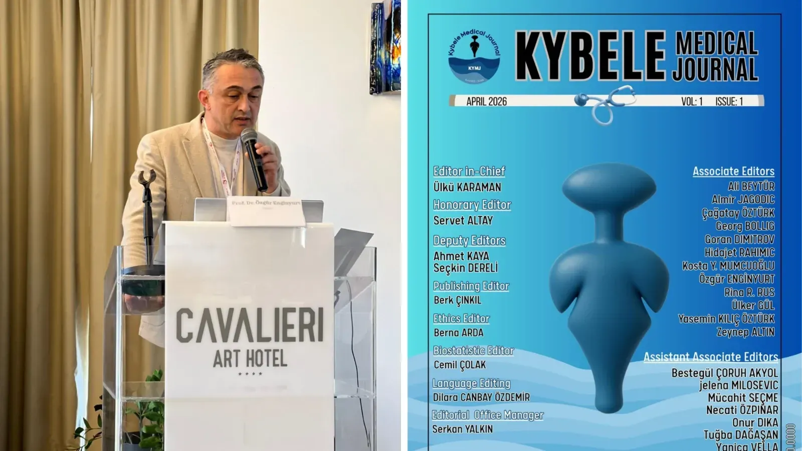 Ordu’dan Dünyaya Bilim Köprüsü KYBELE Medical Journal Yayın Hayatına Başladı