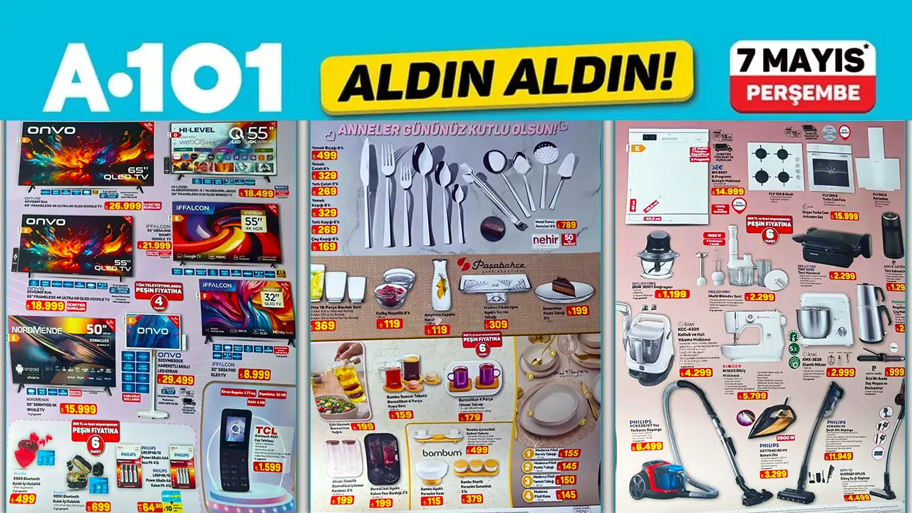 A101 7 Mayıs 2026 Aktüel Ürünler Kataloğu Yayınlandı