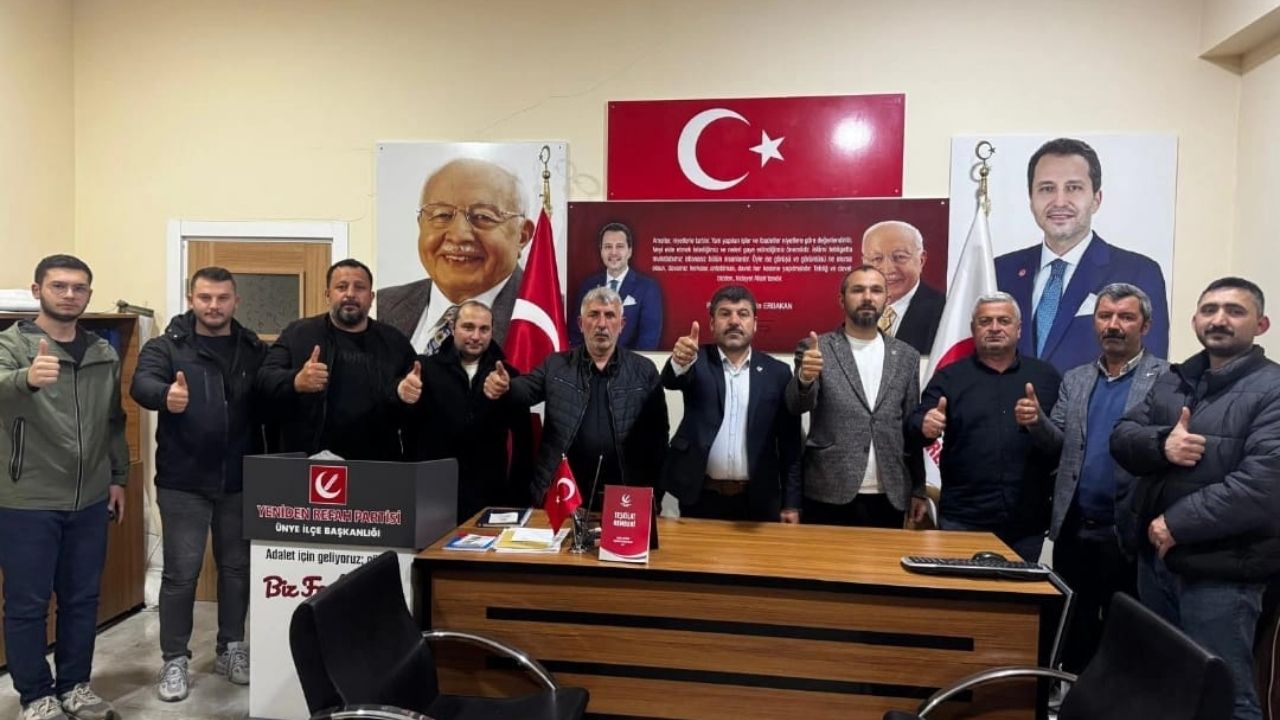 Yeniden Refah Partisi Ünye İlçe Başkanlığı Haftalık Divan Toplantısını Gerçekleştirdi