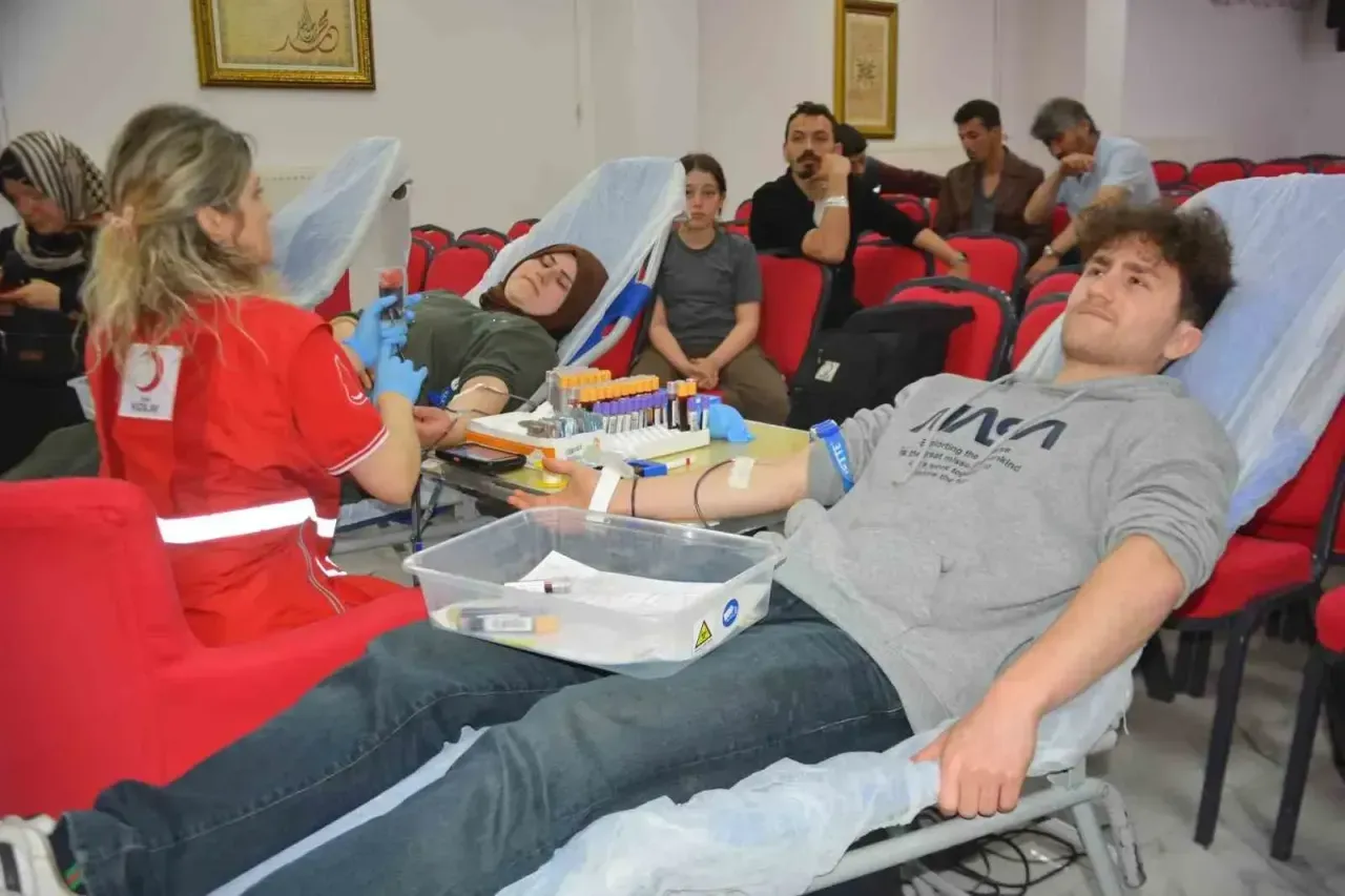 Ordu’da Öğrencilerden Kızılay’a 127 Ünite Kan Bağışı
