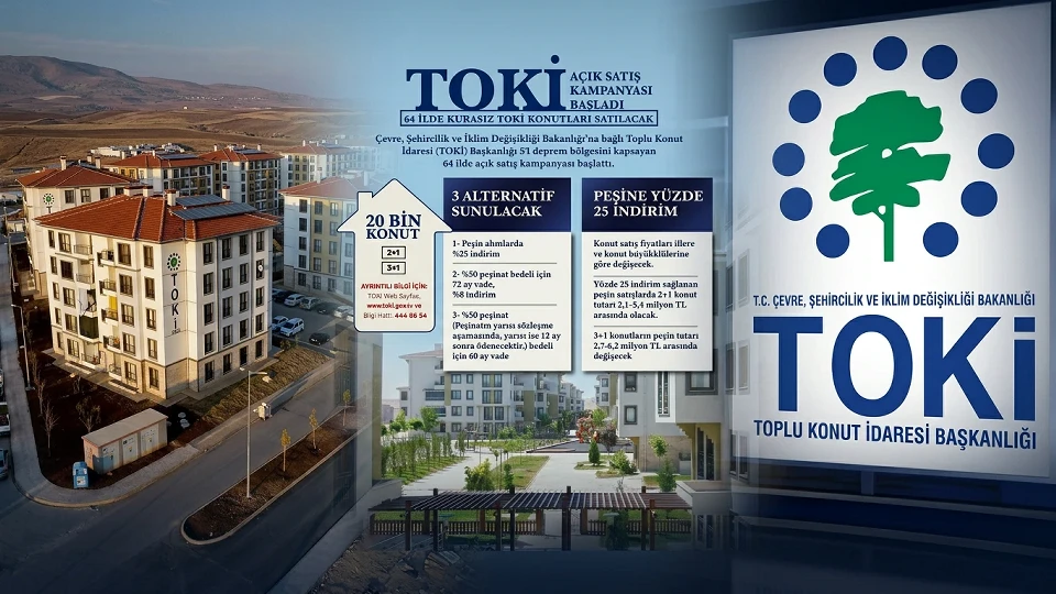 TOKİ Ev Satışları Başvuruları Ne Zaman Ve Nereden Yapılacak?