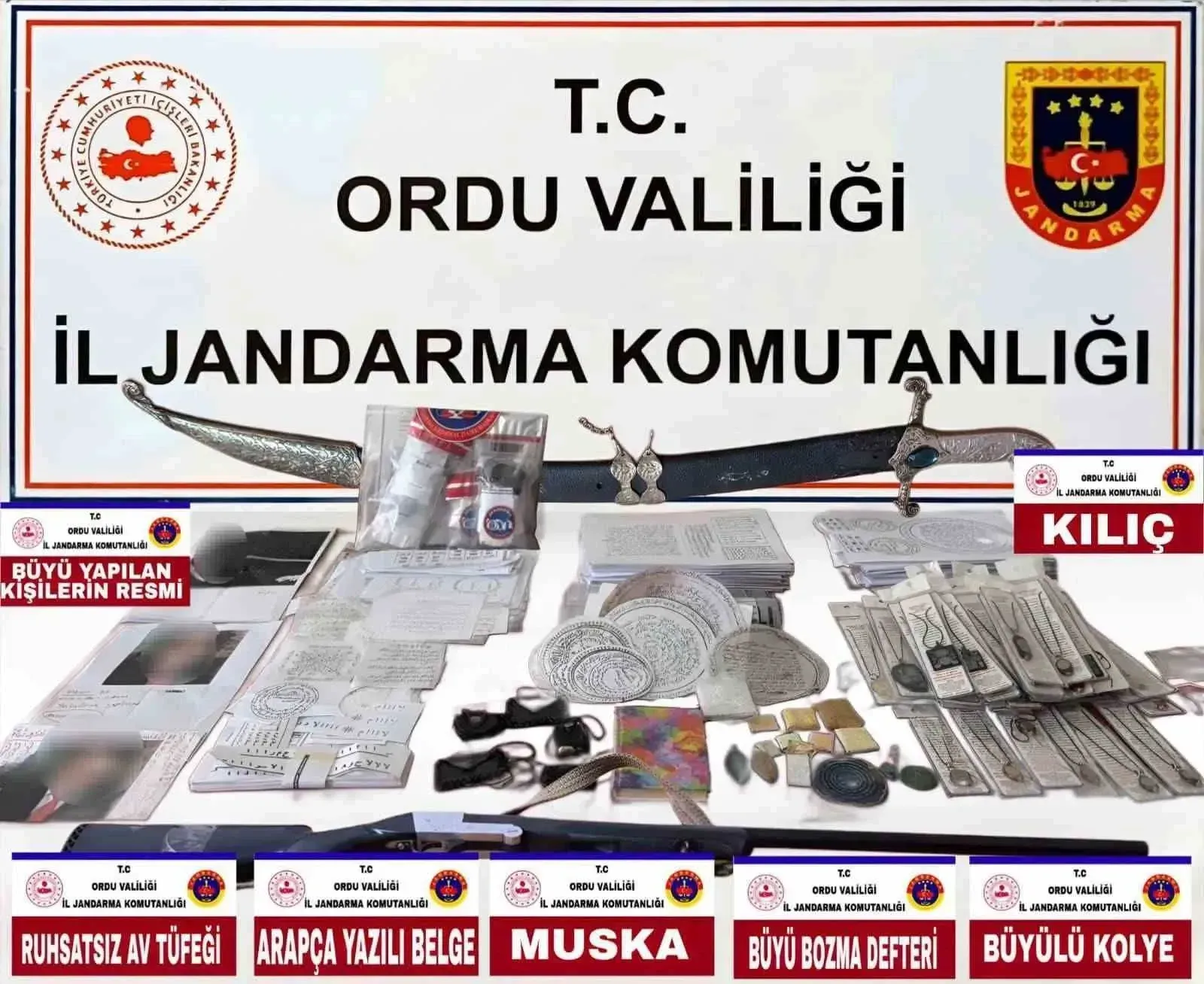 Ordu Perşembe’de Dini Duyguları İstismar Eden Şüphelilere Operasyon