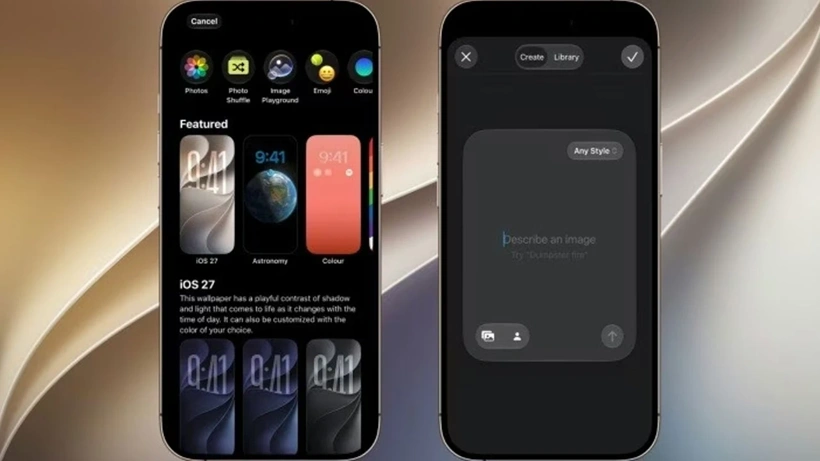 iOS 27 İle Duvar Kağıtlarında Yeni Dönem! Yapay Zeka Kişiye Özel Görseller Üretecek