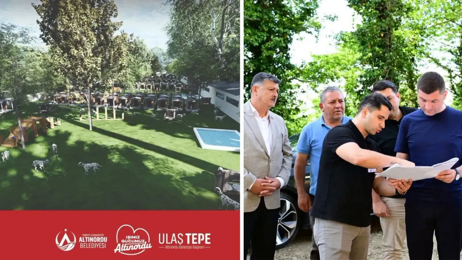 Altınordu'da Patiköy Doğal Yaşam Alanı Projesinde Çalışmalar Devam Ediyor