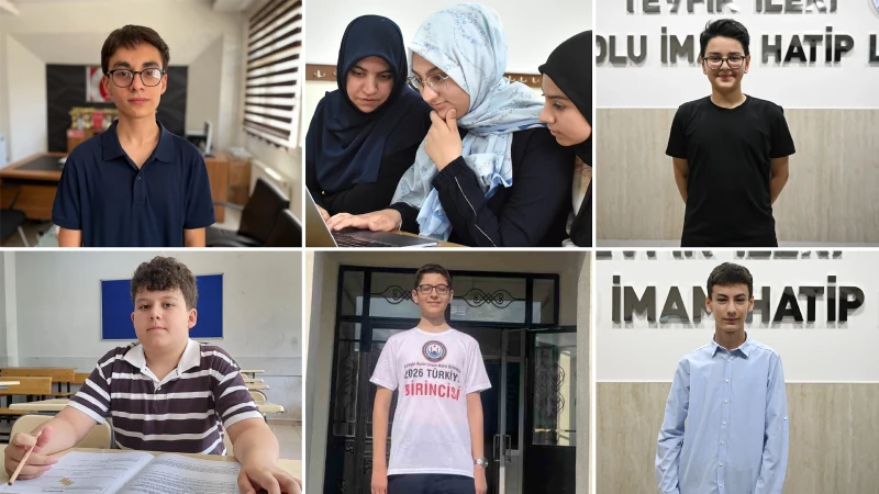 LGS'de İmam Hatip Ortaokullarından 31 Tam Puan! En Fazla Birinci Ankara'dan Çıktı