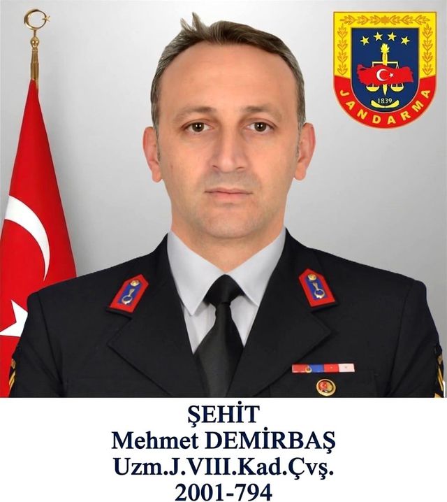 Eskişehir'de Şehit Olan Jandarma Mehmet Demirbaş Son Yolculuğuna Uğurlanacak