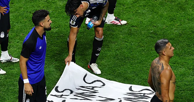 Arjantin'e FIFA Soruşturması İhtimali: Final Kutlamasındaki Pankart Gündem Oldu