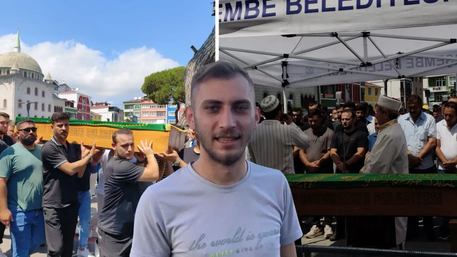 Ordu'da Kazada Hayatını Kaybeden Ömrecan Beşer Son Yolculuğuna Uğurlandı