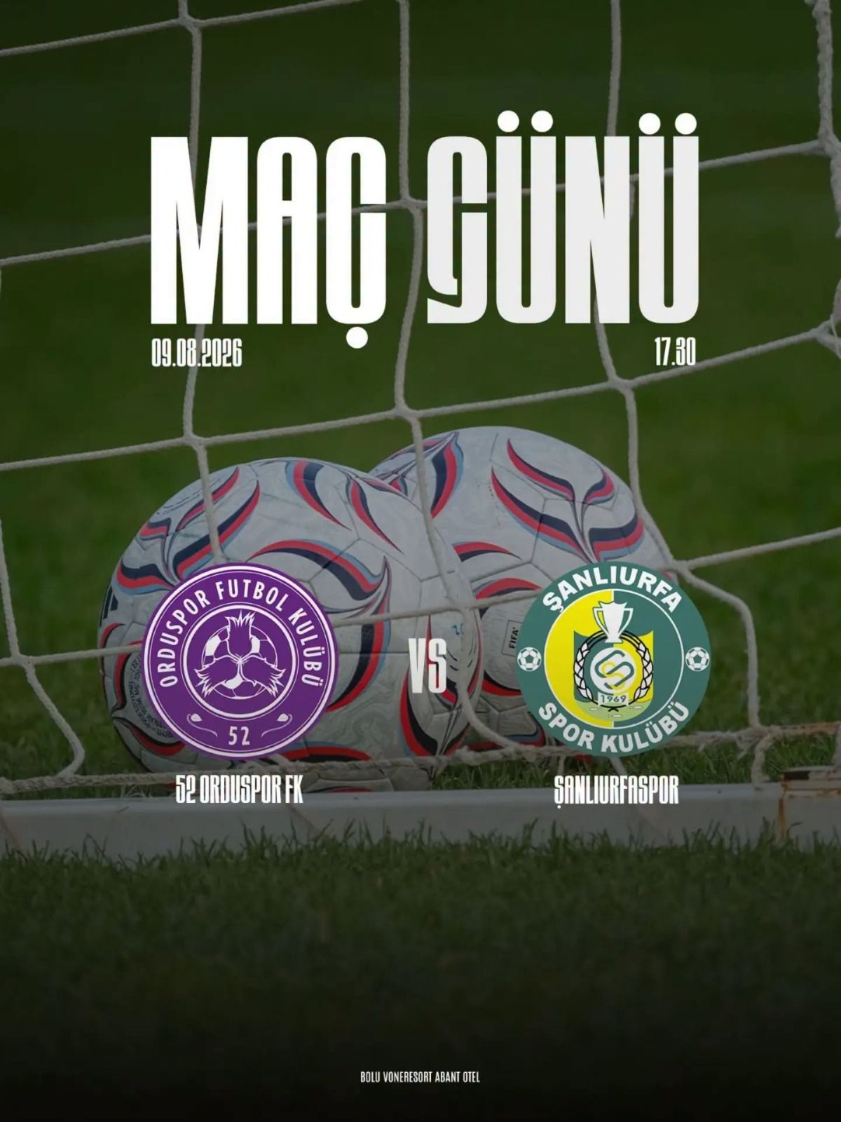 52 Orduspor İlk Hazırlık Maçına Çıkıyor: Rakip Şanlıurfaspor