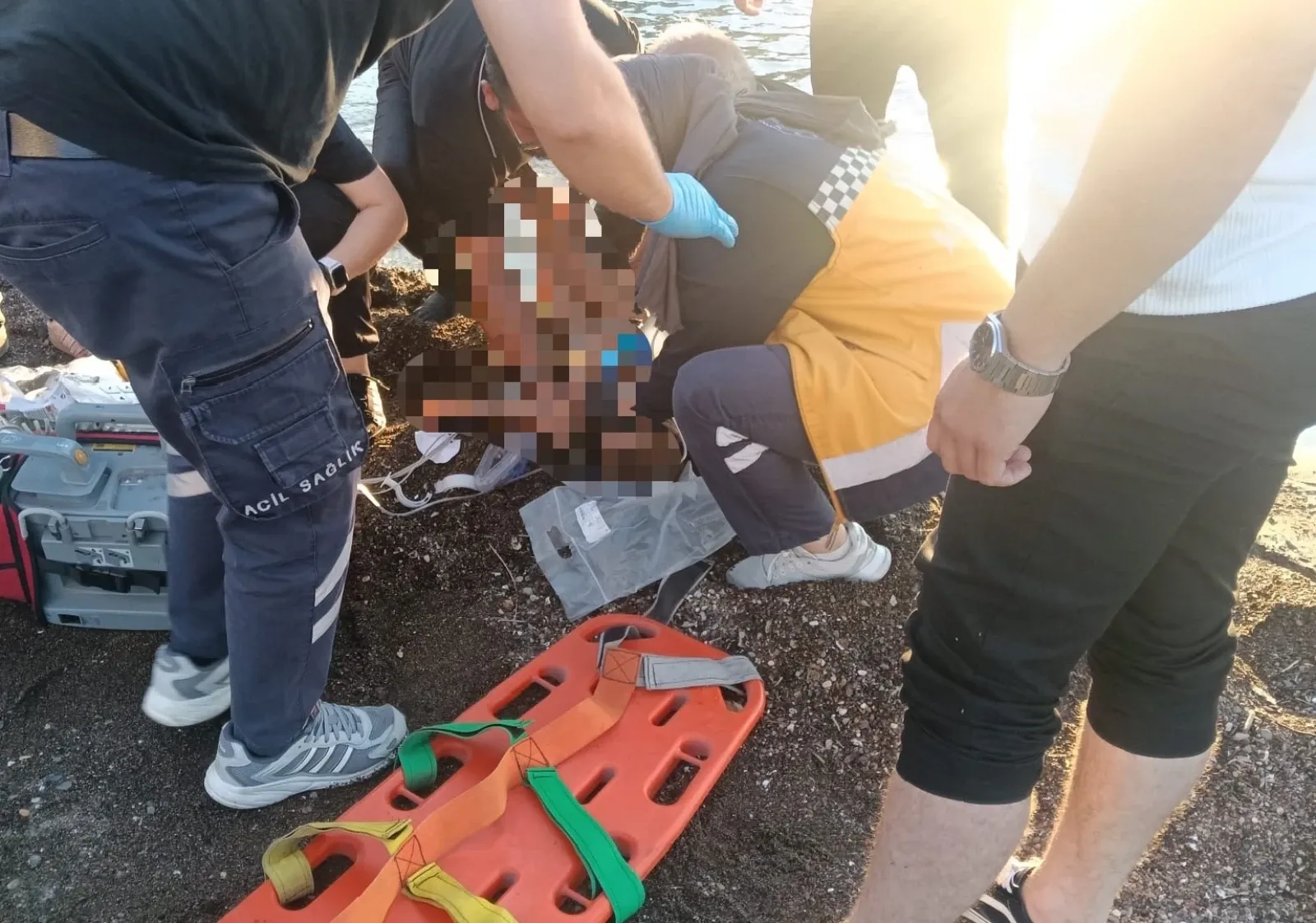 Ordu’da Denize Giren 4 Yaşındaki Alişan Boğulma Tehlikesi Geçirdi