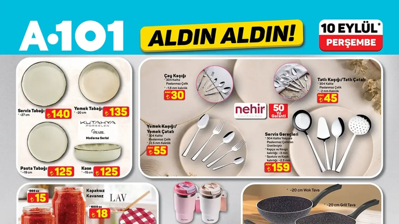 A101 10 Eylül 2026 Aktüel Kataloğunda Neler Var? Samsung TV, Motor Ve Beyaz Eşya Kaç TL?