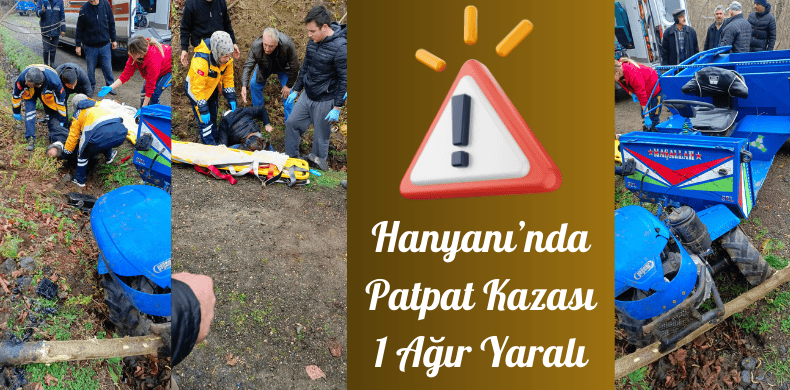 Hanyanı'nda Patpat Kazası
