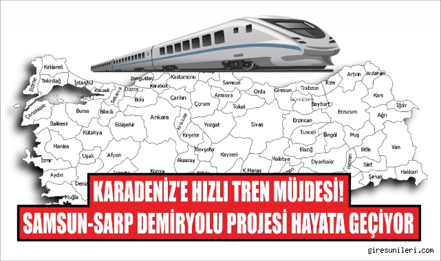 Karadeniz Demiryolu Projesi: Erdoğan'dan Açıklama